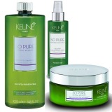 Pachet Keune So Pure Recover - Sampon, Masca-Tratament si Spray Balsam Leave In